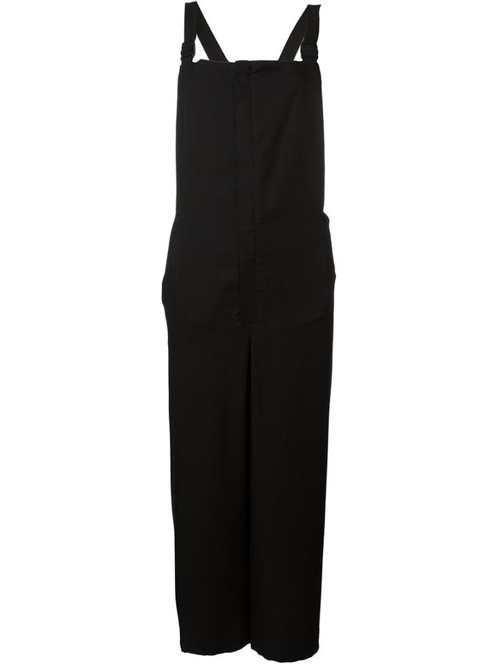 Y-3 Wide-leg Jumpsuit, Women's, Size: Xs, Black, Lyocell
