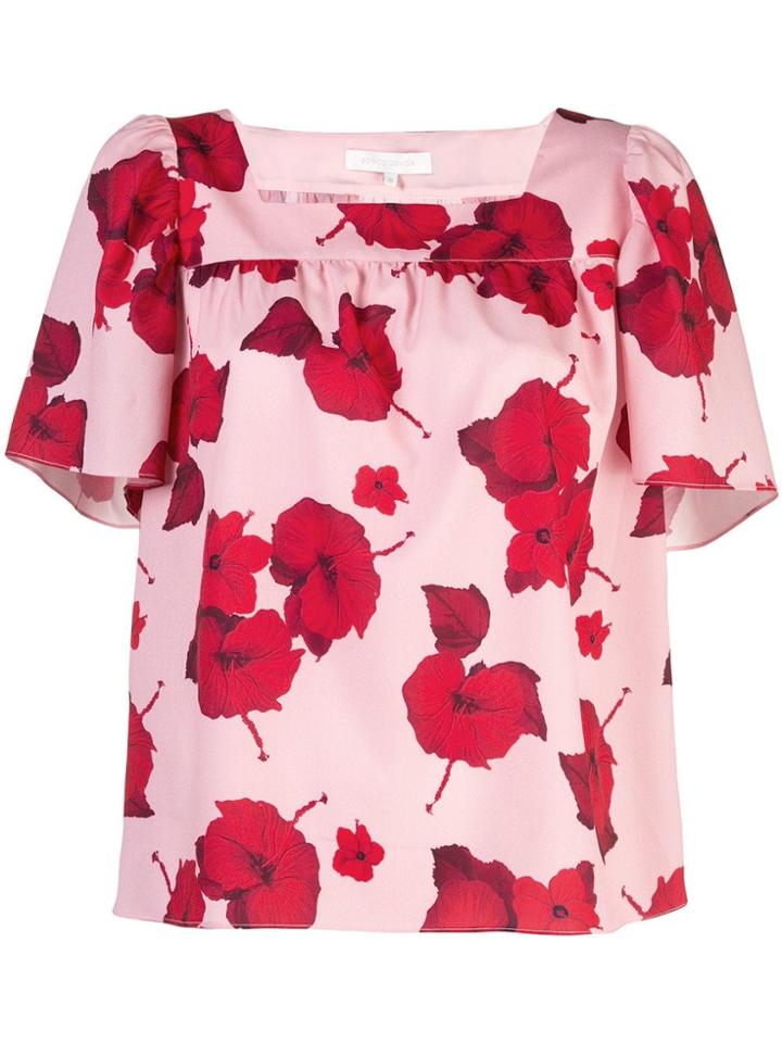 Borgo De Nor Floral Blouse - Pink