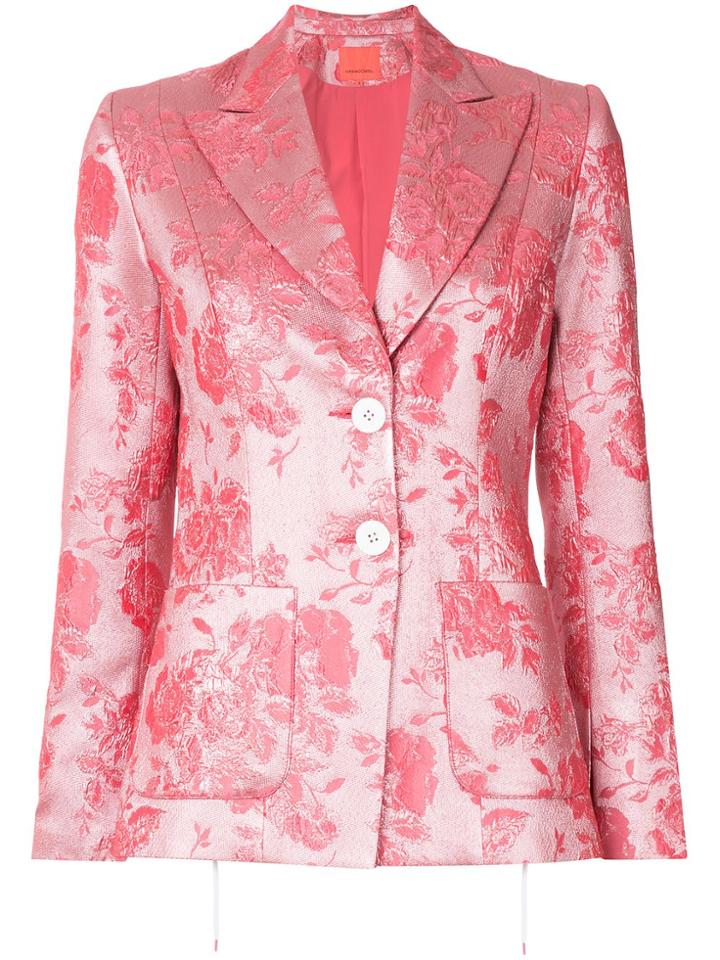 Manning Cartell Metallic Kyoto Calling Floral Blazer - Pink & Purple