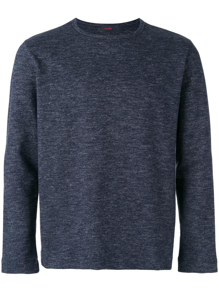 The Gigi - Long Sleeve T-shirt - Men - Cotton - 52, Blue, Cotton