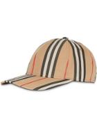 Burberry Icon Stripe Baseball Cap - Neutrals