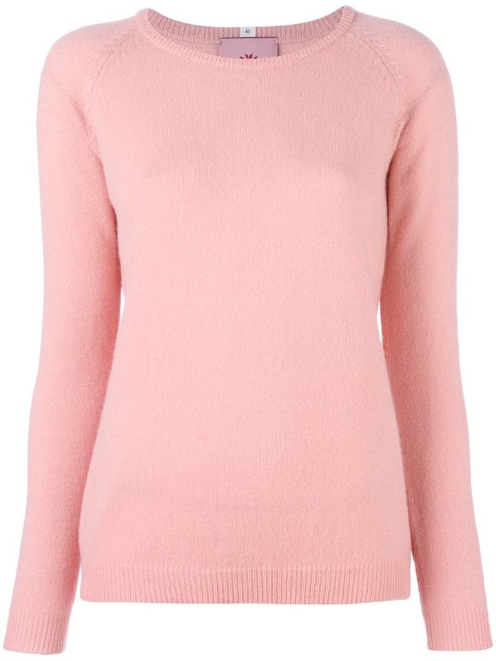 Alyki 'ines' Jumper, Women's, Size: 44, Pink/purple, Wool/cashmere