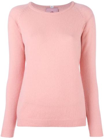 Alyki 'ines' Jumper, Women's, Size: 44, Pink/purple, Wool/cashmere