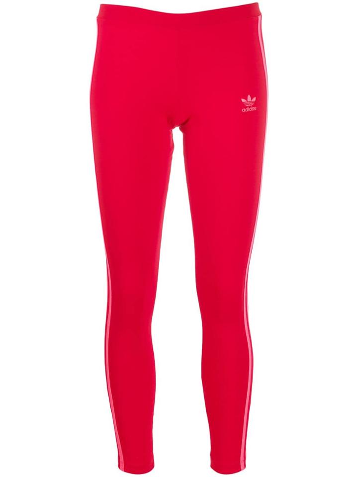 Adidas Adidas Originals Trefoil Leggings - Red