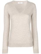 Pringle Of Scotland V-neck Fitted Sweater - Neutrals