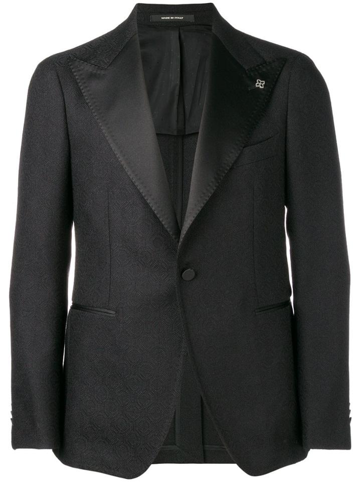 Tagliatore Smoking Jacket - Black