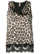 Antonio Marras Leopard Print Top - Black