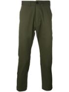 Numero00 - Cropped Trousers - Men - Cotton/spandex/elastane - S, Green, Cotton/spandex/elastane