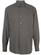 Ermenegildo Zegna Cashco Checked Shirt - Grey
