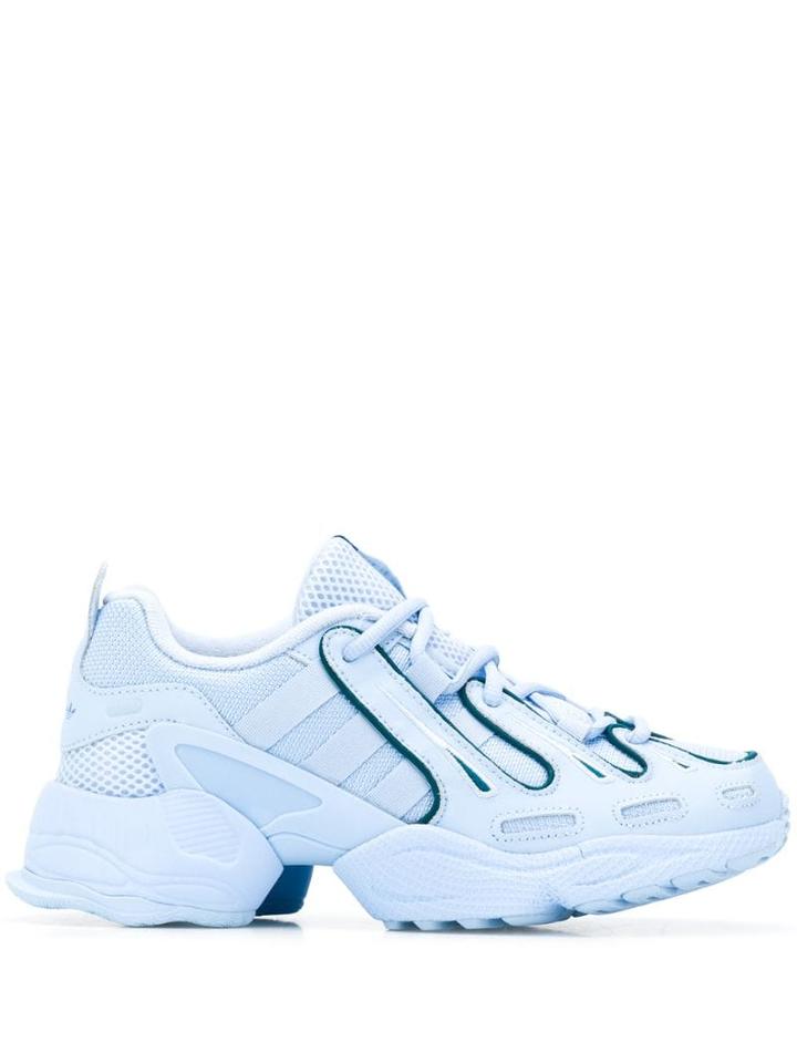 Adidas Mesh Detail Sneakers - Blue