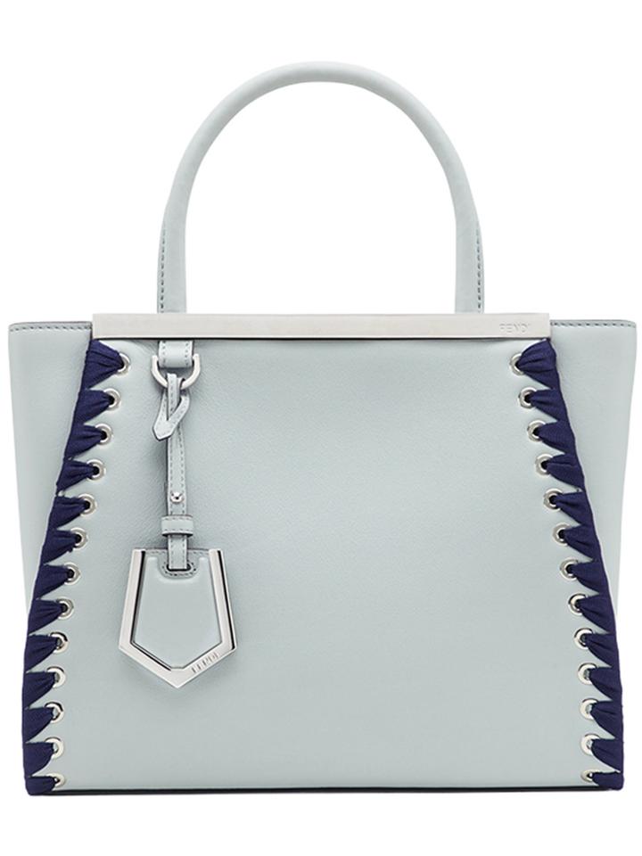 Fendi 2jours Tied Detail Tote - Blue