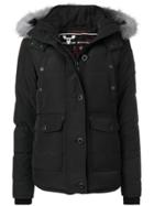 Moose Knuckles Fur-lined Zipped Jacket - Black