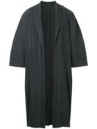 Homme Plissé Issey Miyake Wide-sleeved Coat - Grey