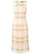 Simone Rocha Tulle Sleeveless Dress - Gold