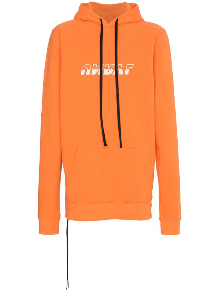 Unravel Project Long Logo Hoodie - Yellow & Orange