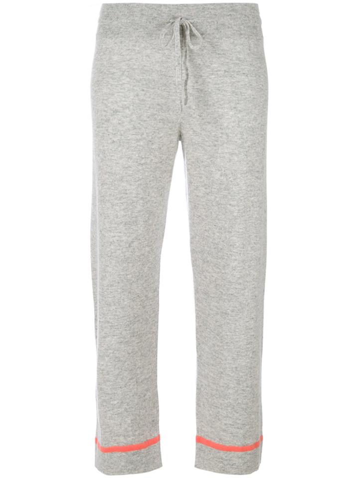 Chinti & Parker Cropped Lounge Pants - Grey