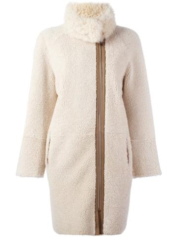 Meteo By Yves Salomon Zip Up Coat