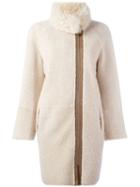 Meteo By Yves Salomon Zip Up Coat