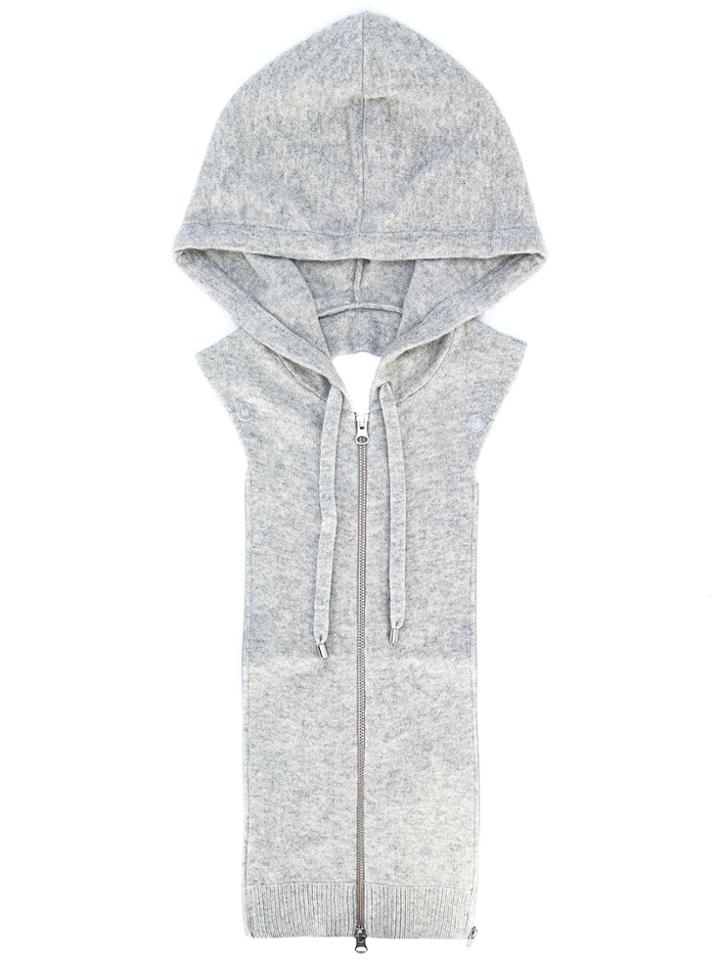 Veronica Beard Zip Up Hoodie - Grey