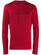 Versace Medusa Long Sleeved T-shirt - Red