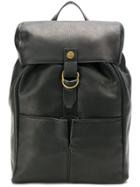 Vivienne Westwood Pebbled Leather Backpack - Black