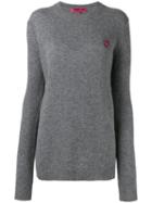 Mcq Alexander Mcqueen Swallow Classic Jumper, Women's, Size: Small, Grey, Cashmere/wool