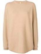 Extreme Cashmere Oversized Jumper - Brown
