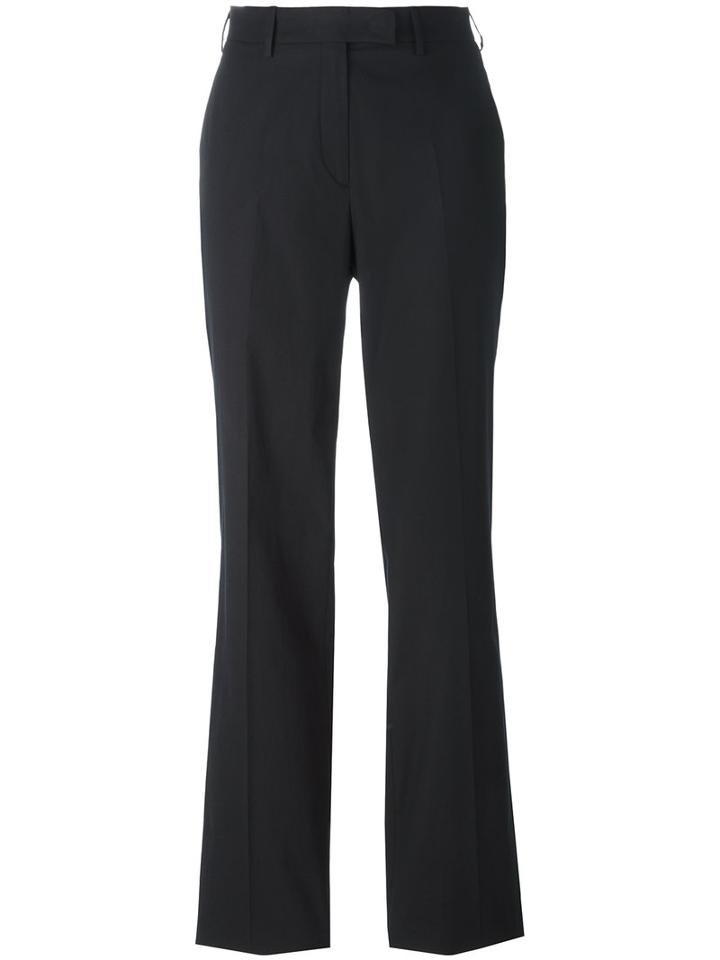 Etro High-waisted Trousers, Women's, Size: 40, Black, Cotton/spandex/elastane