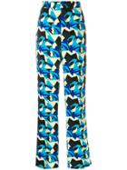 Marni Printed High-waisted Trousers - Multicolour