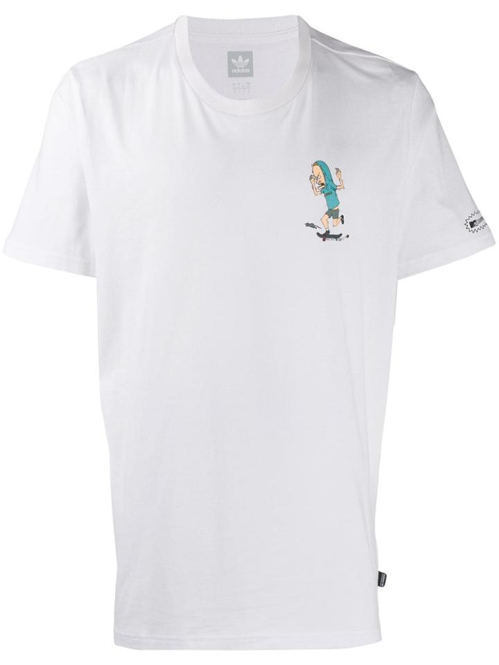 Adidas Beavis And Butthead T-shirt - White