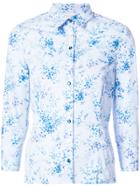 Carolina Herrera Fitted Classic Shirt - Blue
