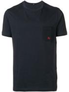 Fay Logo Embroidered T-shirt - Blue