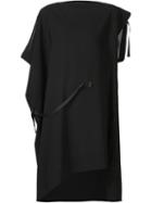 Issey Miyake Asymmetric Strap Dress