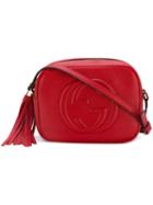 Gucci 'soho' Disco Crossbody Bag, Women's, Red, Calf Leather