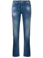 Jacob Cohen Cropped Denim Jeans - Blue