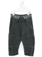 Lost And Found Kids - Buttoned Trousers - Kids - Cotton - 8 Yrs, Boy's, Black