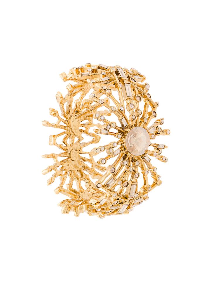 Oscar De La Renta Radial Bracelet - White