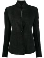 Isaac Sellam Experience Fitted Leather Jacket - Black