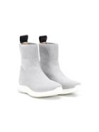 Roberto Cavalli Junior Teen Sock-style Boots - Silver