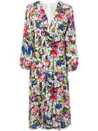 Rixo Floral Day Dress - White