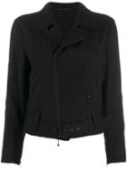 Y's Biker Style Jacket - Black