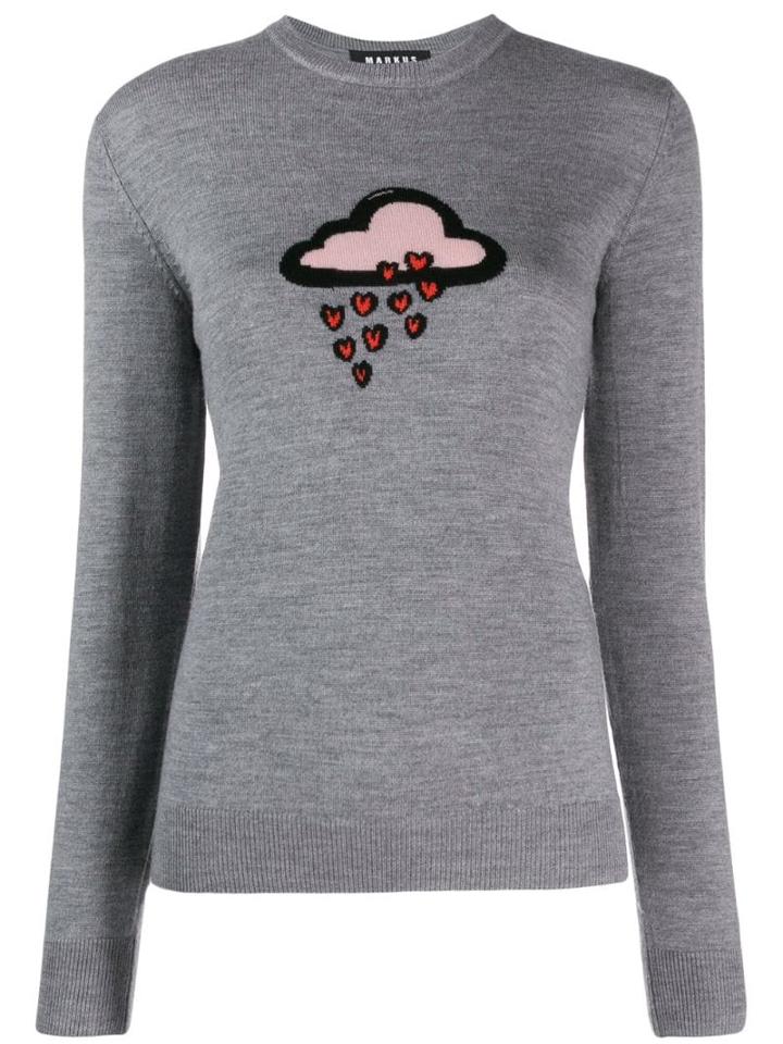 Markus Lupfer Knitted Cloud Jumper - Grey