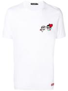 Dolce & Gabbana Dg Family Embroidered T-shirt - White