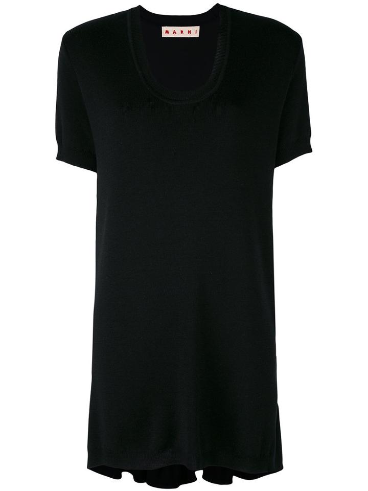 Marni - Sweater Dress - Women - Cotton/nylon/viscose/wool - 42, Black, Cotton/nylon/viscose/wool