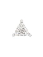 Delfina Delettrez Dots Solitaire Diamond Earring - Metallic