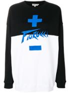 Fiorucci Colour Block Sweatshirt - Black
