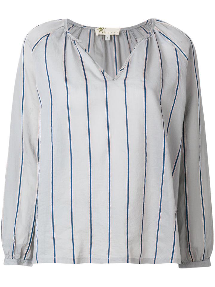 Local Ramona Striped Top - Grey