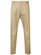 Dsquared2 Cropped Chino Trousers - Neutrals