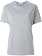 T By Alexander Wang Oversized T-shirt, Women's, Size: Small, Grey, Cotton