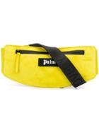 Palm Angels Logo Patch Belt Bag - Yellow